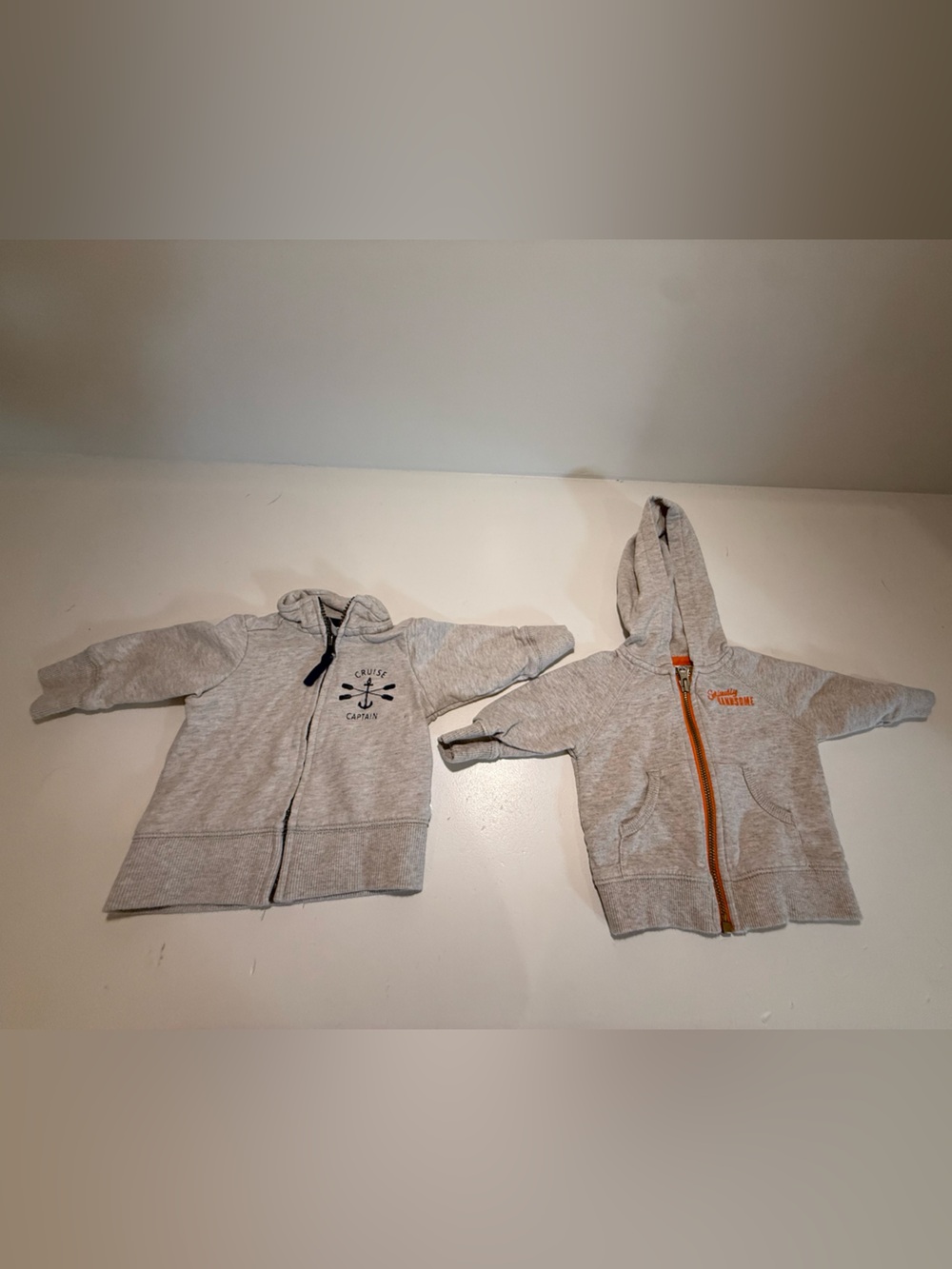 Carter’s Boys Sweater Bundle 3M | 2 Zip-Up Sweaters